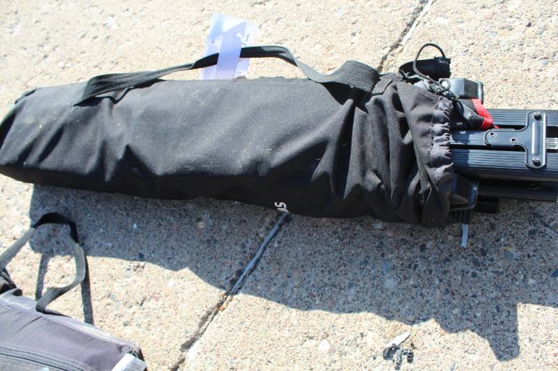 lot 285 image: Swiss Gear Medical Cot with Carry Bag