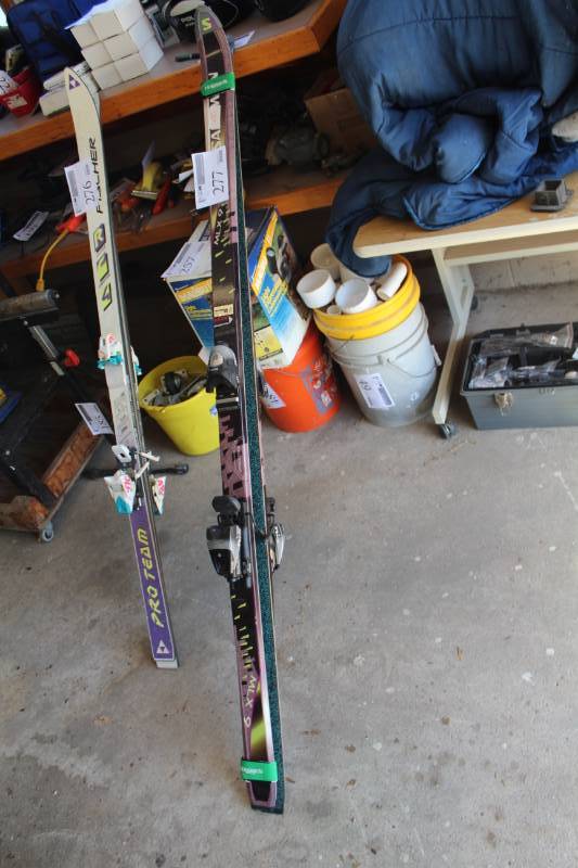 lot 277 image: Monocoque MLX-9 Snow Skis