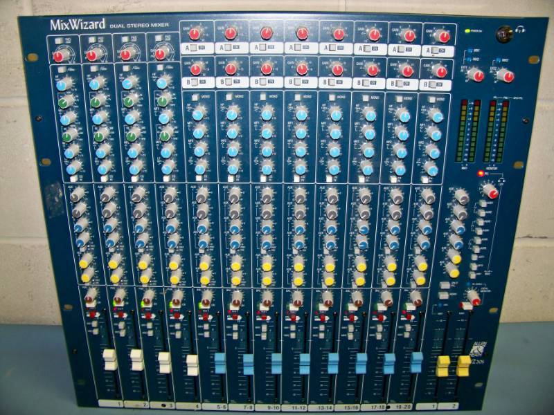 lot 53 image: Allen & Heath, MixWizard, WZ20S, Dual Stereo Mixer