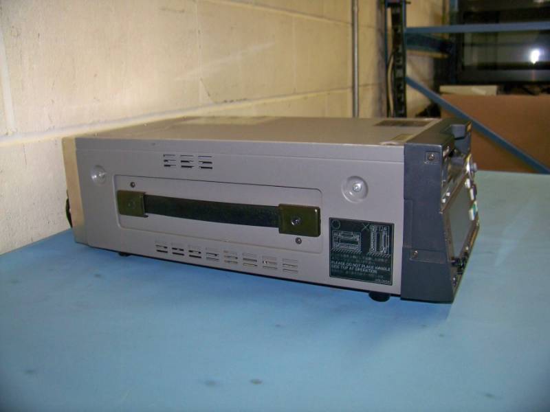 lot 55 image: Panasonic, AJ-SD93P, DVCPRO 50, Digital Video Cassette Recorder