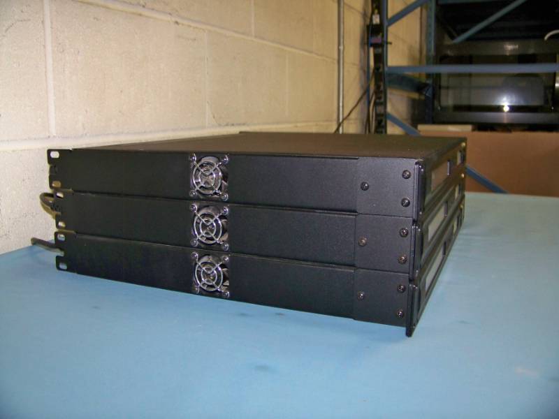 lot 57 image: (3) QSC, BASIS 922az, Signal Processors