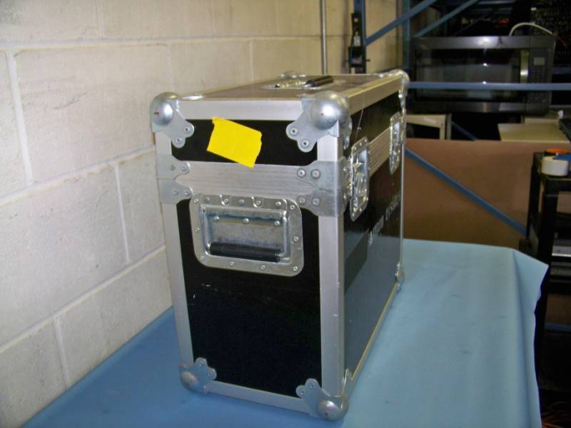lot 42 image: Hard-Sided, Padded Inside, Travel Case