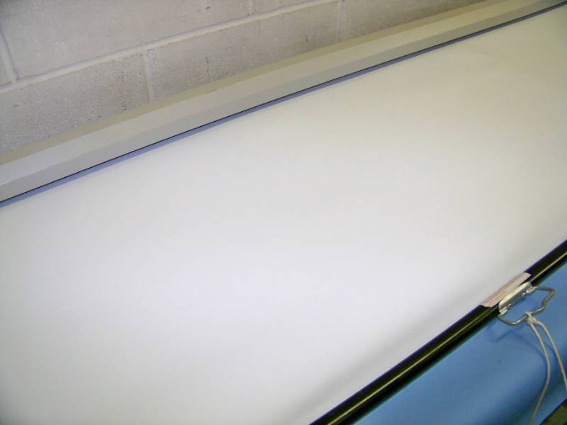 lot 38 image: Apollo, Ceiling or Wall Mountable, Manual Pull Movie  Projection Screen
