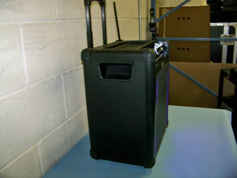 lot 104 image: ION, Block Rocker Max, Portable, Wireless Loudspeaker  Speaker with Bluetooth and Front Display Lighting
