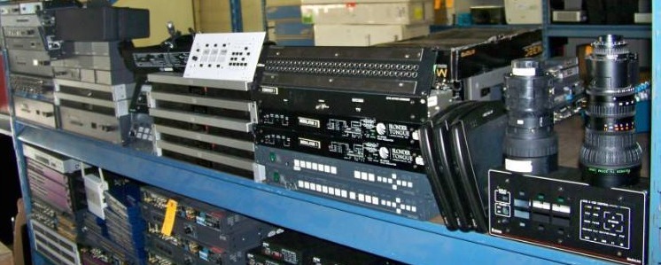 lot 123 image: (8 Wide Shelf - LARGE LOT) Miscellaneous Audio  Video (AV) Items, Components, Accessories and more