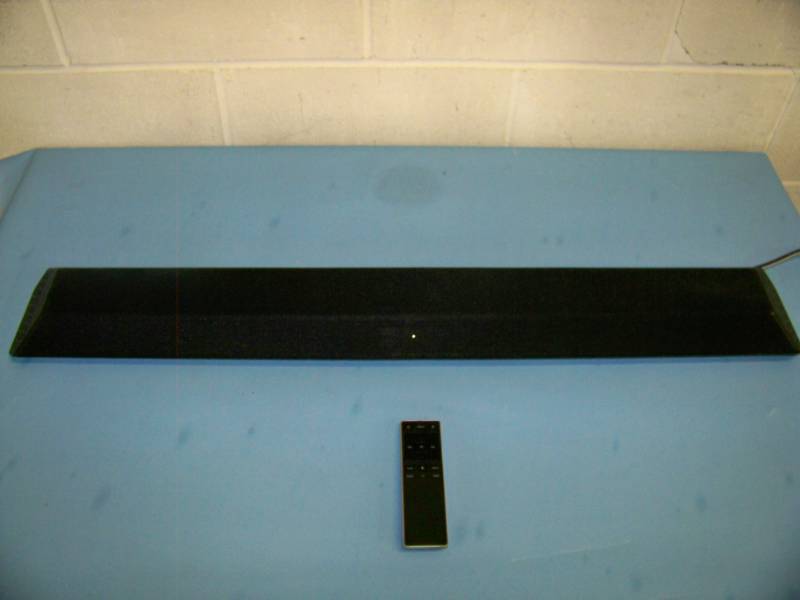 lot 108 image: Vizio, 36, 2.1 Soundbar with Built-In Dual Subwoofers with Remote Control in Original, Open Box