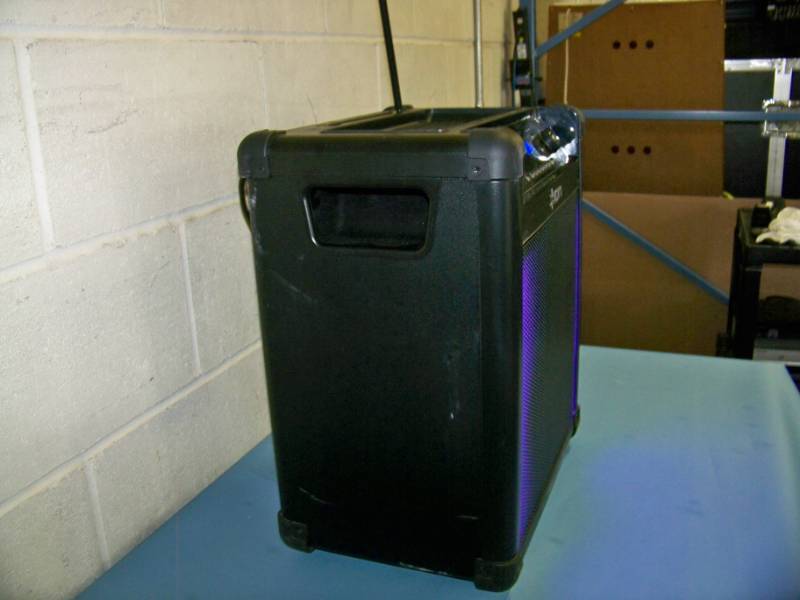 lot 105 image: ION, Block Rocker Max, Portable, Wireless Loudspeaker  Speaker with Bluetooth and Front Display Lighting