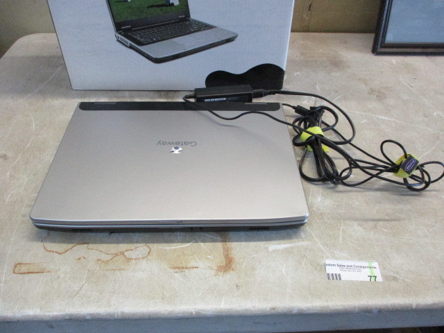 lot 77 image: Gateway Laptop