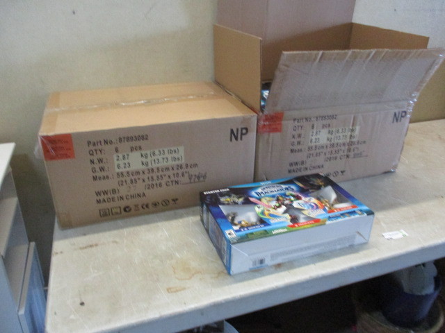 lot 87 image: Wii U Figurine sets