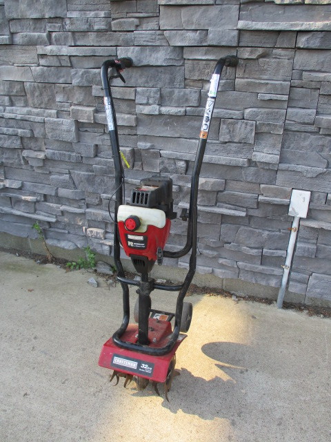 lot 90 image: Craftsman Gas Tiller