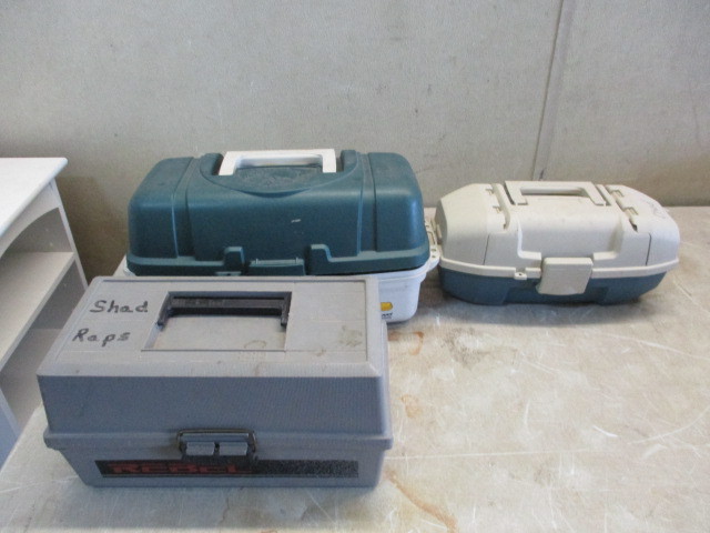 lot 91 image: Tackle Boxes