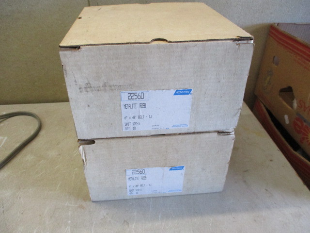 lot 34 image: 2 Boxes of Belt Sanding Belts