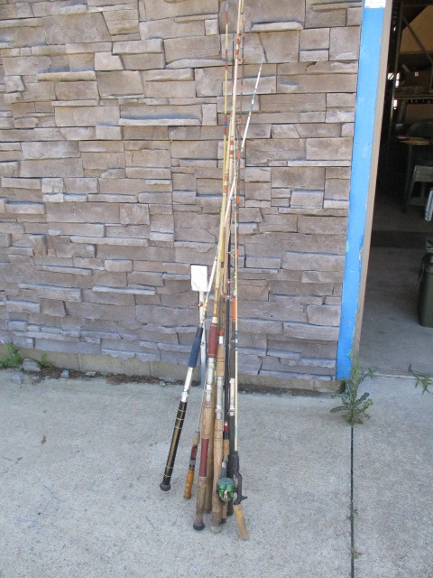 lot 63 image: Fishing Poles