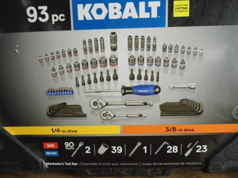 Kobalt 93 pc Tool Set