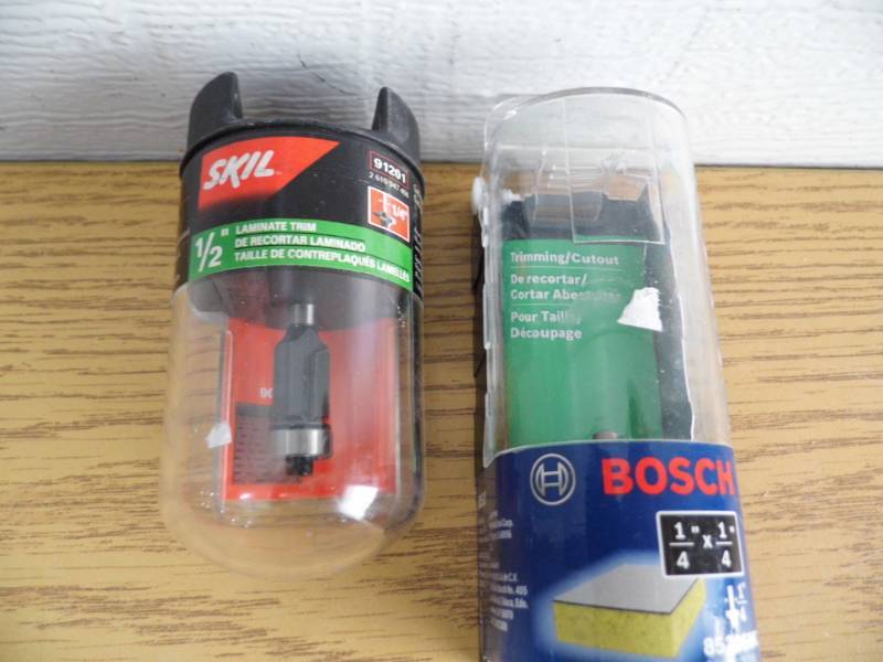 Skil and Bosch Router Bits