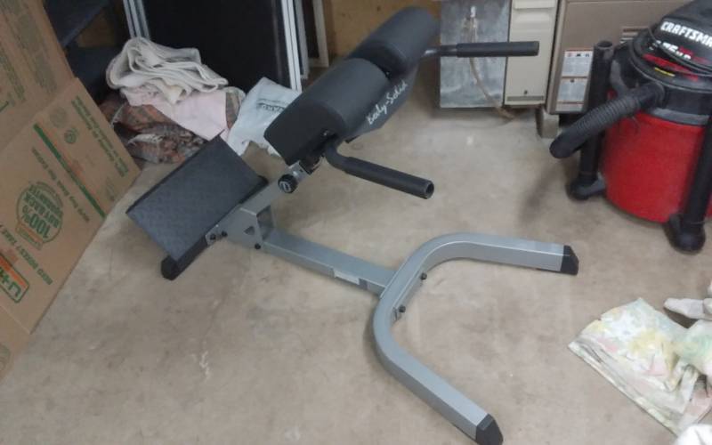 lot 41 image: Body Solid Back Hyper-Extension Machine
