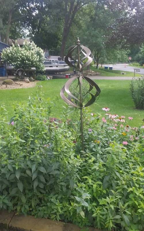 lot 103 image: Ornamental Garden Wind Spere