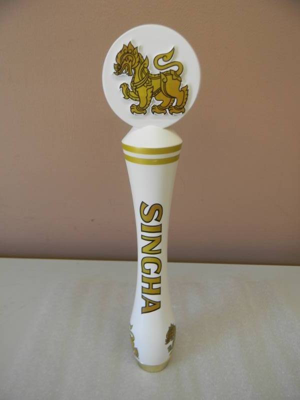 lot 29 image: RARE SINGHA BEER TAP HANDLE - NEW - NICE - APPROX 12 - SEE PICTURES