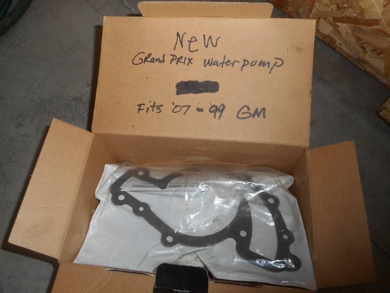 New 3.8L Water Pump