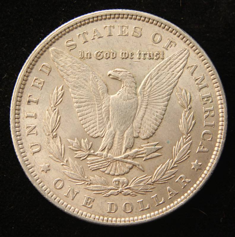 lot 41 image: 1885 MORGAN SILVER DOLLAR