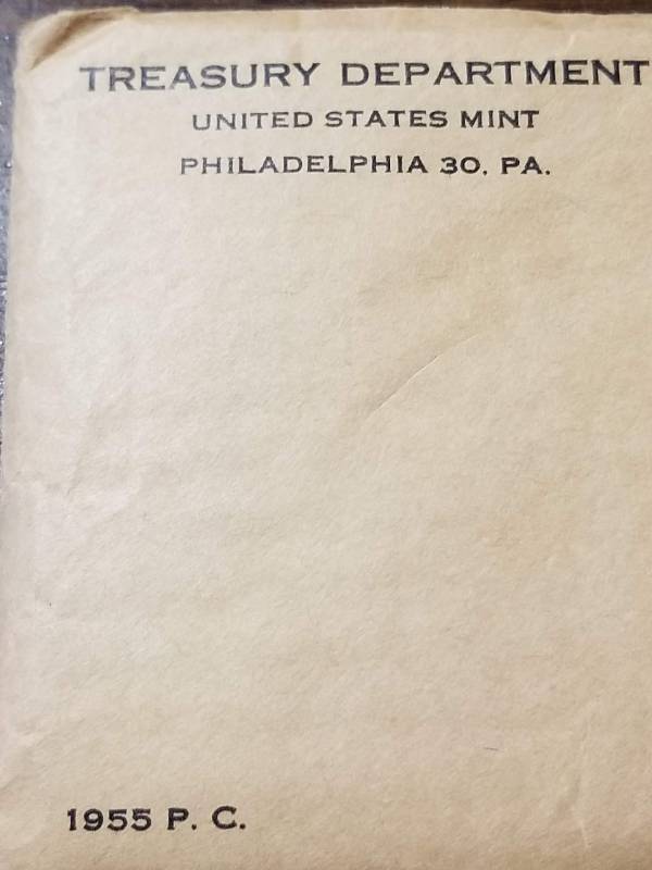 lot 07-A image: 1955 US PROOF SET IN ORIGINAL GOVT PACKAGING