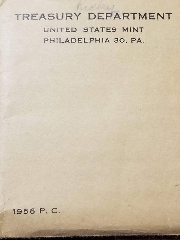 lot 08-A image: 1956 US PROOF SET IN ORIGINAL GOVT PACKAGING