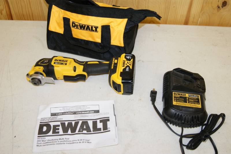 lot 7 image: DeWalt 20V Max Oscillating Multi-Tool