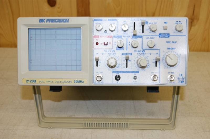 lot 46 image: BK Precision 2120B Analog Oscilloscope
