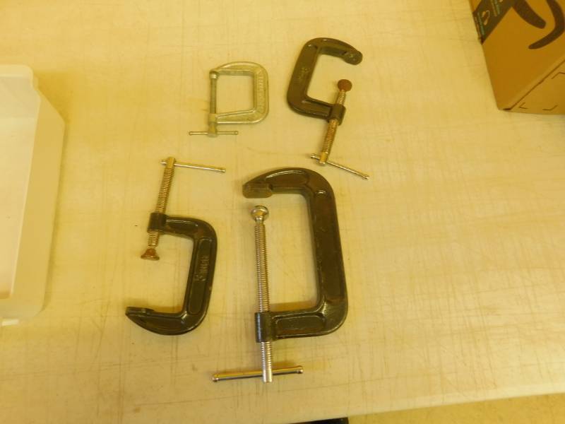 lot 58 image: Lot Of C Clamps