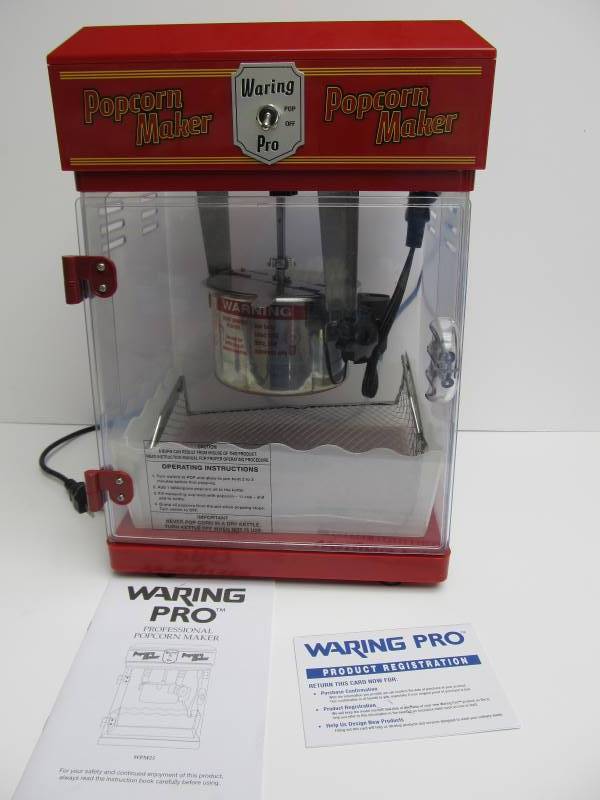 lot 38 image: Working WARING PRO Popcorn Maker