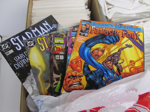 lot 202 image: 2 Short Boxes FULL of Comic Books #1