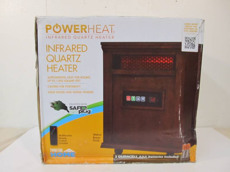 lot 101 image: New in Box Infrared Quartz Heater