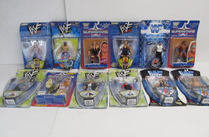 lot 91 image: Lot of 1990s Wrestling Action Figures
