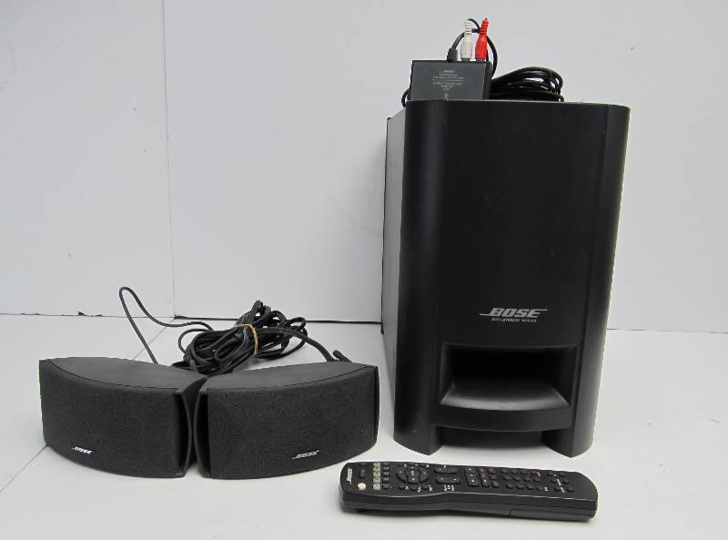 lot 138 image: Working BOSE CineMate Digital Home Theater Speaker System
