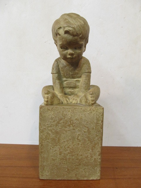lot 218 image: Signed Vintage MARTIE STRUBEL Sculpture