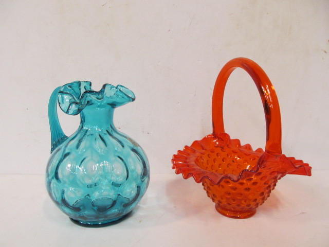 lot 228 image: Beautiful Pair of Fenton Art Glass