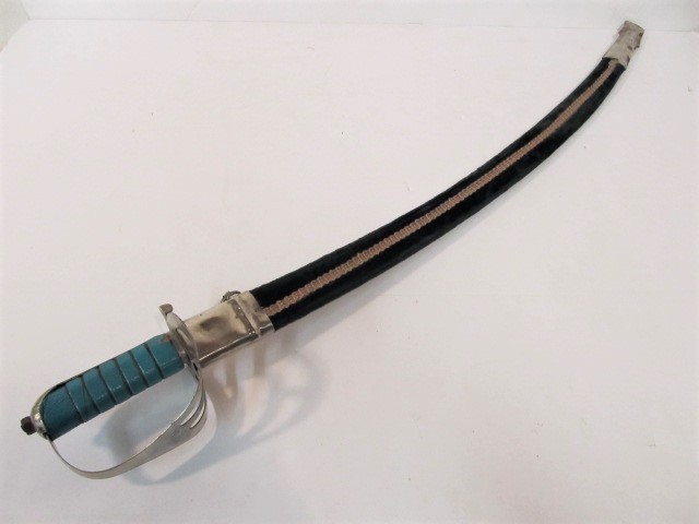 lot 244 image: Large Vintage Decorative Sword wScabbard #1