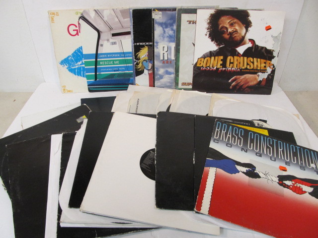 lot 235 image: 60 Hip Hop Rap & 12 Single Vinyl Records