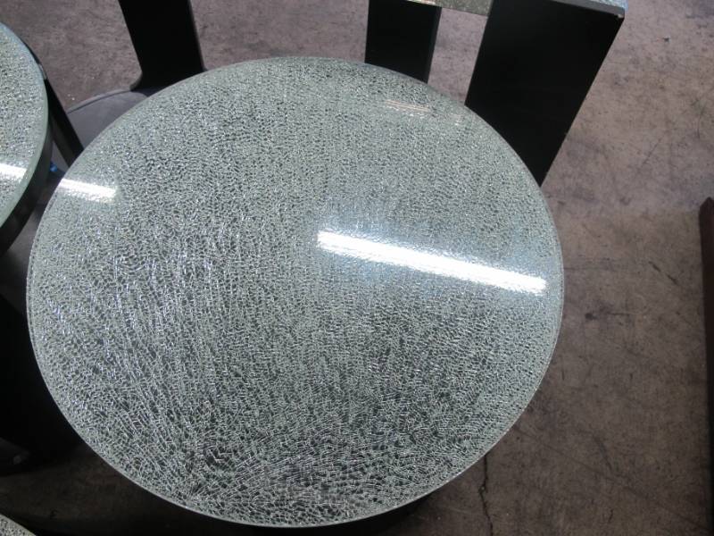 lot 24 image: Dharma 3-piece Occasional Table Set - Cocktail Table  2 Side Tables