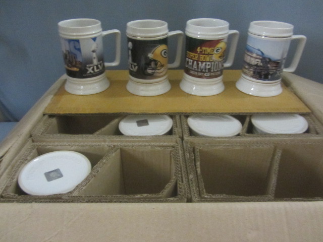 lot 137 image: Green Bay Packer Steins