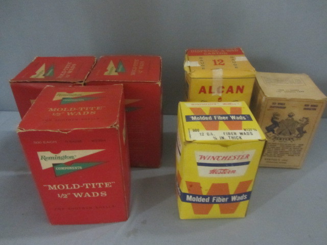 lot 140 image: Shotgun Shell 12 Ga Wad Boxes