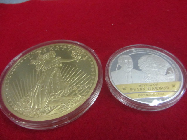 lot 126 image: Replica Liberty & Pearl Harbor