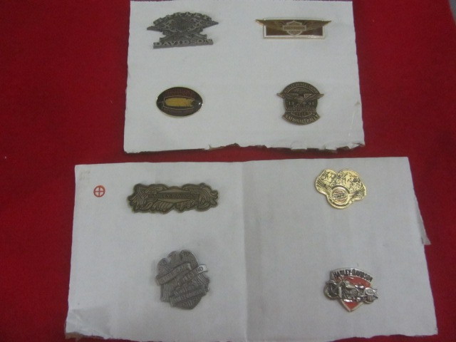 lot 110 image: Harley Cap Pins