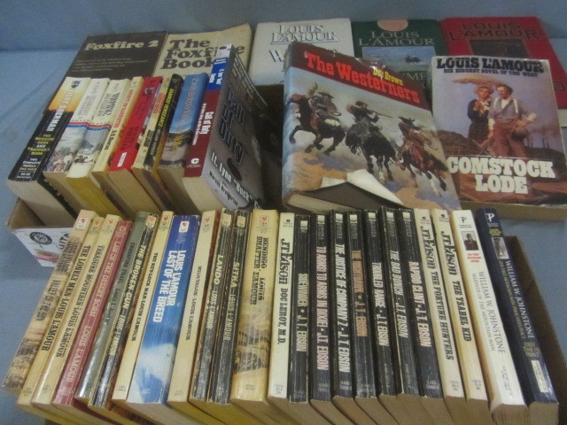 lot 80 image: Western Novels, Paperbacks