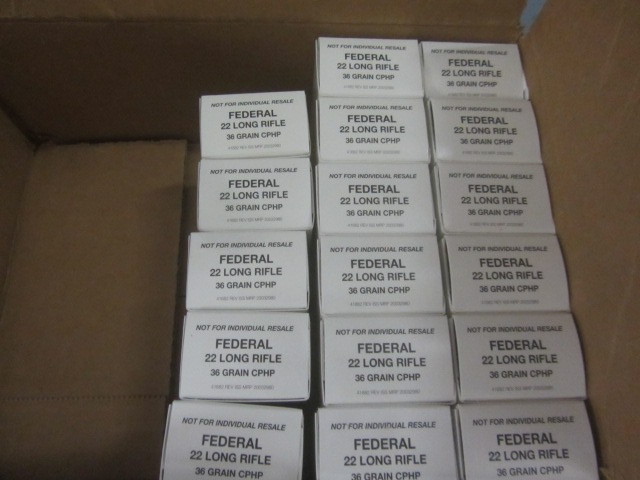 lot 12 image: Federal 22cal Shells