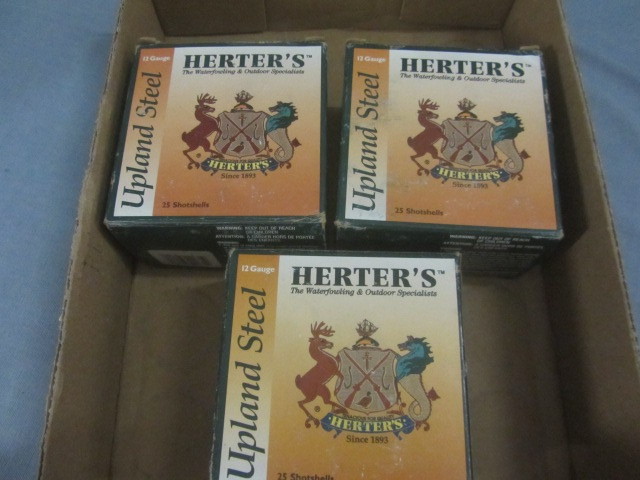 lot 13 image: Herters 12Ga Shot Shells