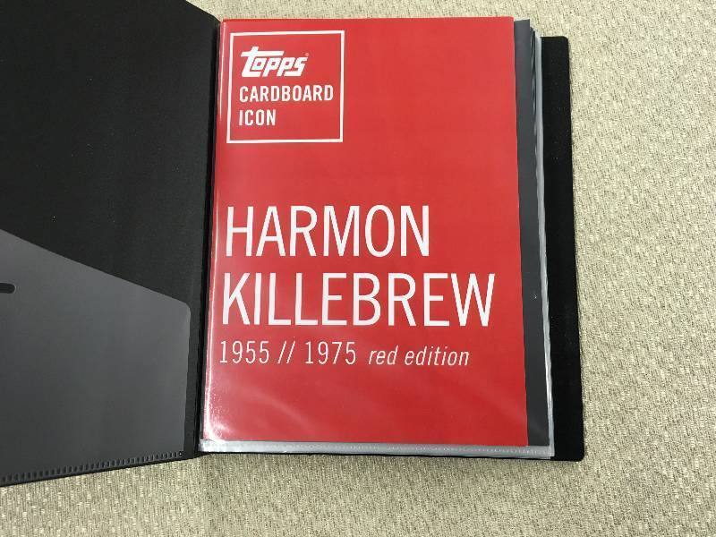 VERY RARE Topps Cardboard Icon Harmon Killebrew Set 1955-1975 1010