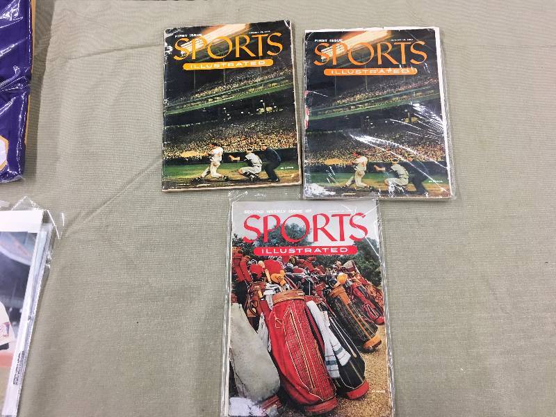 First Two Sports Illustrated Magazines
