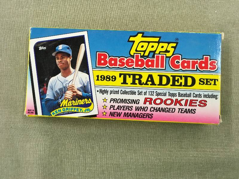 1989 Topps Traded Baseball Set - Griffey Rookie