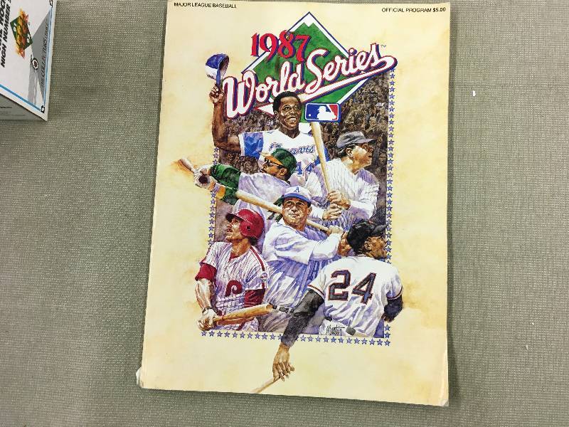1987 World Series Program